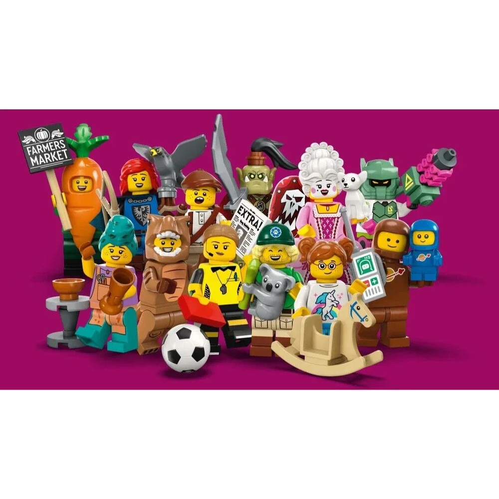 LEGO Minifigures Series 24 6 Pack Assorted Toy Figures Kids minifigs